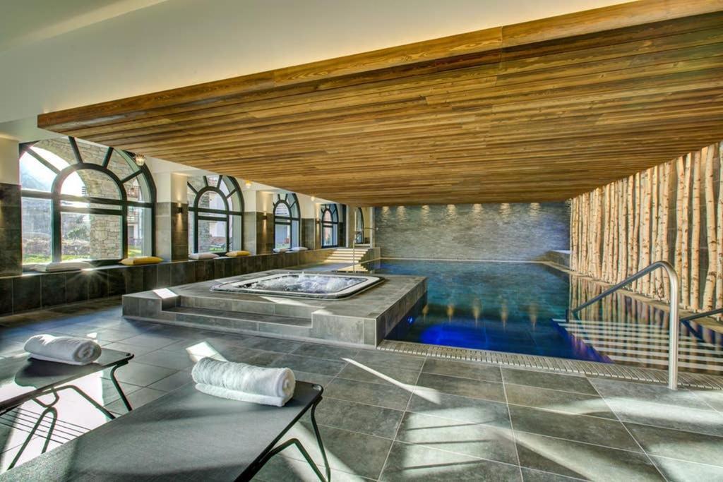 Residence Luxe 5*,Spa & Fitness, La Cordee Appartement 821 シャモニー エクステリア 写真